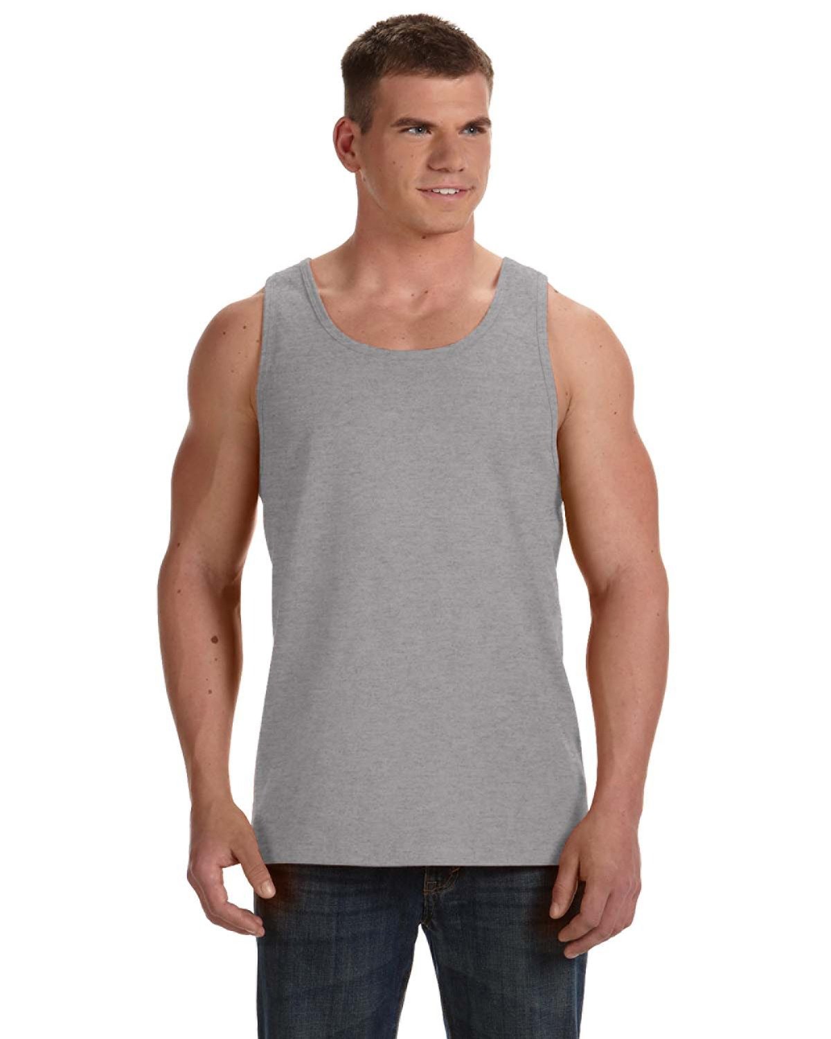 fruit of the loom men's tagless sleeveless muscle athletic tee shirt pack of 3