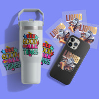 UV DTF PermaStickers by Size