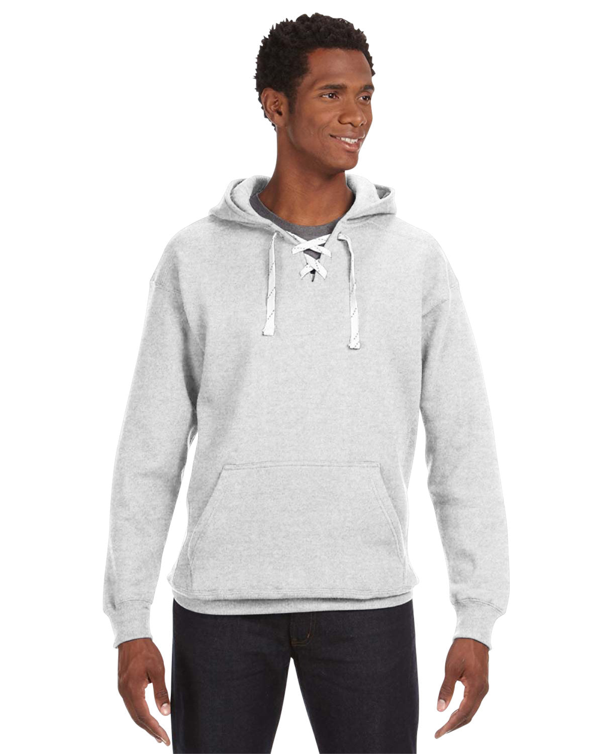 Sport tek discount lace up hoodie