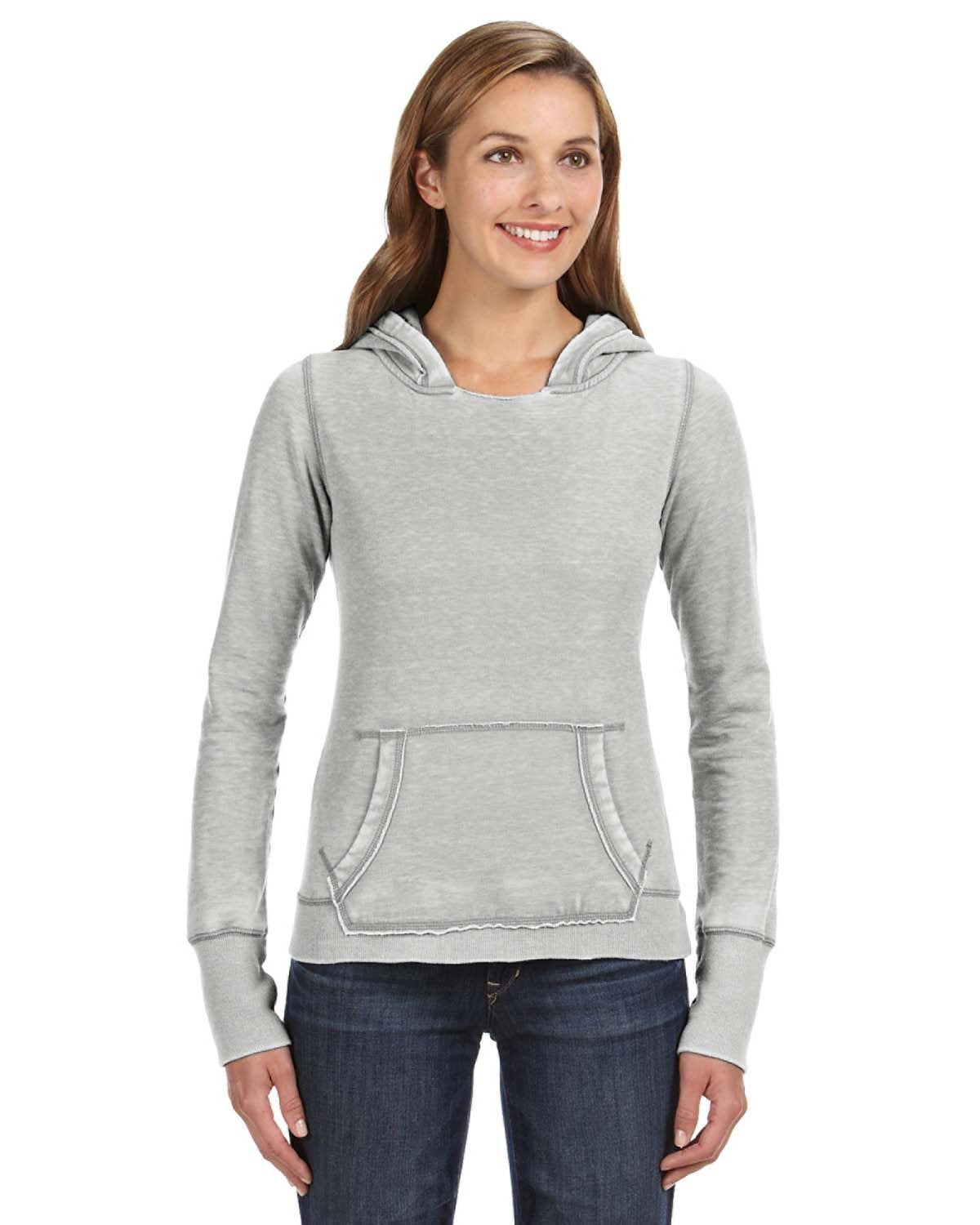J America JA8912 Ladies' Zen Pullover Fleece Hoodie