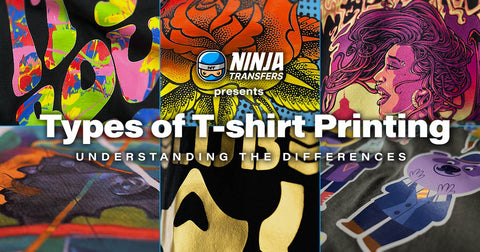 Types of Shirt Printing: Understanding the Differences