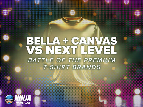 Next Level vs Bella+Canvas: Battle of the Premium T-shirt Brands