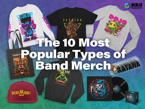 10 Most Popular Types of Band Merch: Rocking The Essentials
