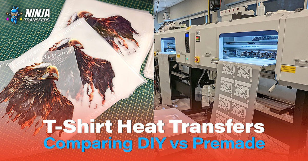 TShirt Heat Transfers Comparing DIY vs Premade