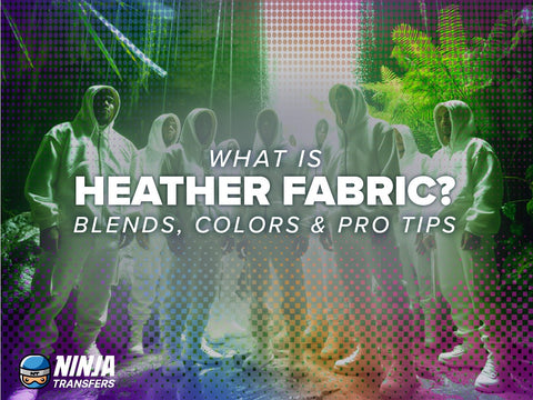 What Is Heather Fabric In Apparel? Blends, Colors & Pro Tips - Ninja Transfers