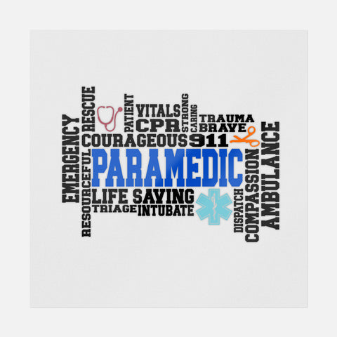 Paramedic Word Art Transfer