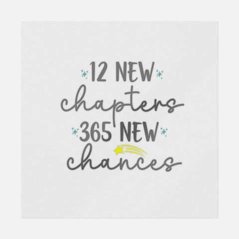 12 New Chapters 365 New Chances Transfer