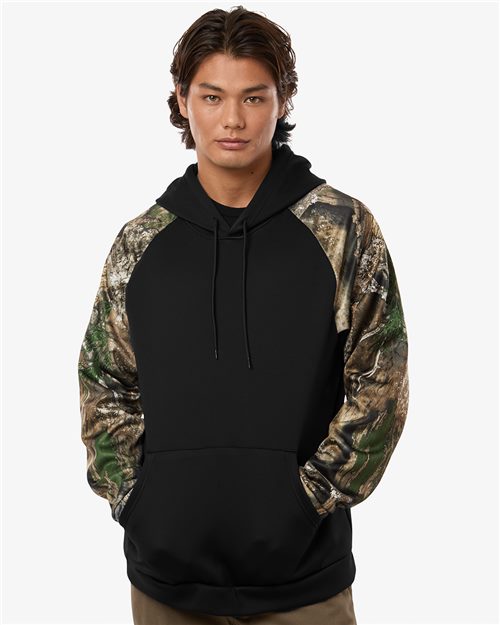 RealTree RT5305 Unisex Realtree Performance Colorblocked Hooded Sweats