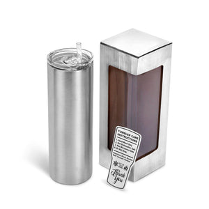 20oz Skinny Tumbler (Stainless Steel)