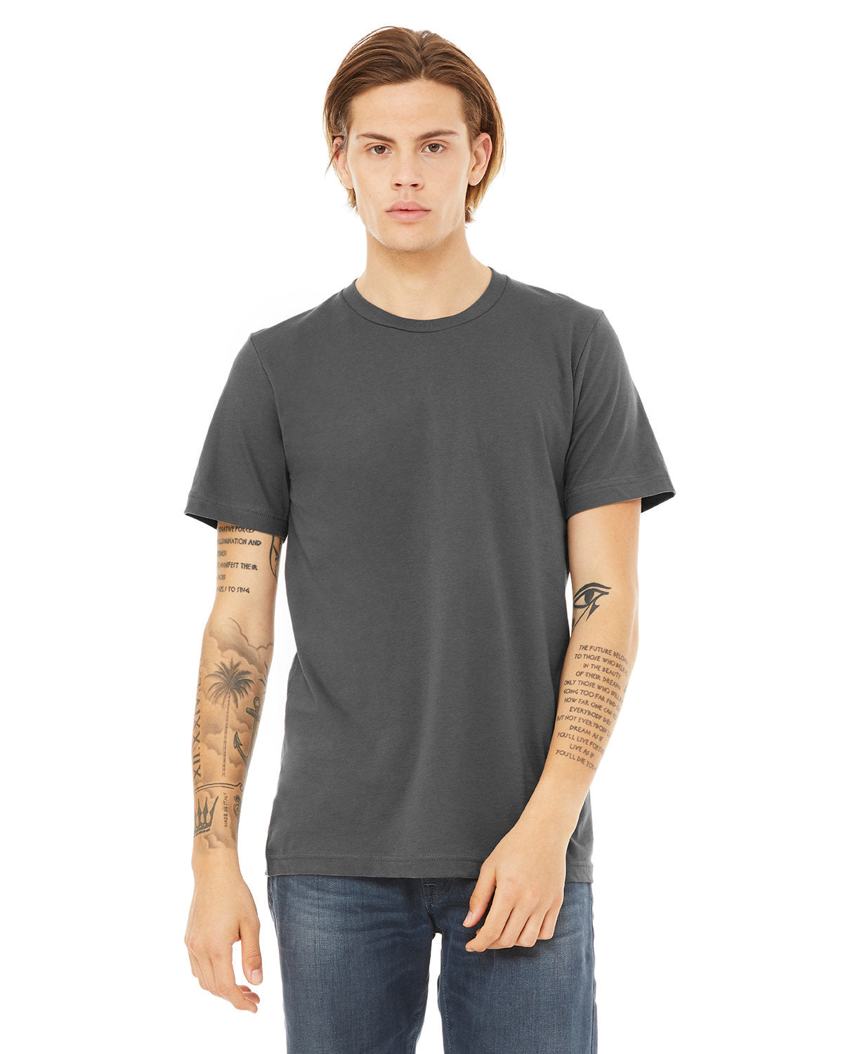 Bella + Canvas 3091 Unisex Heavyweight Crew T-Shirt