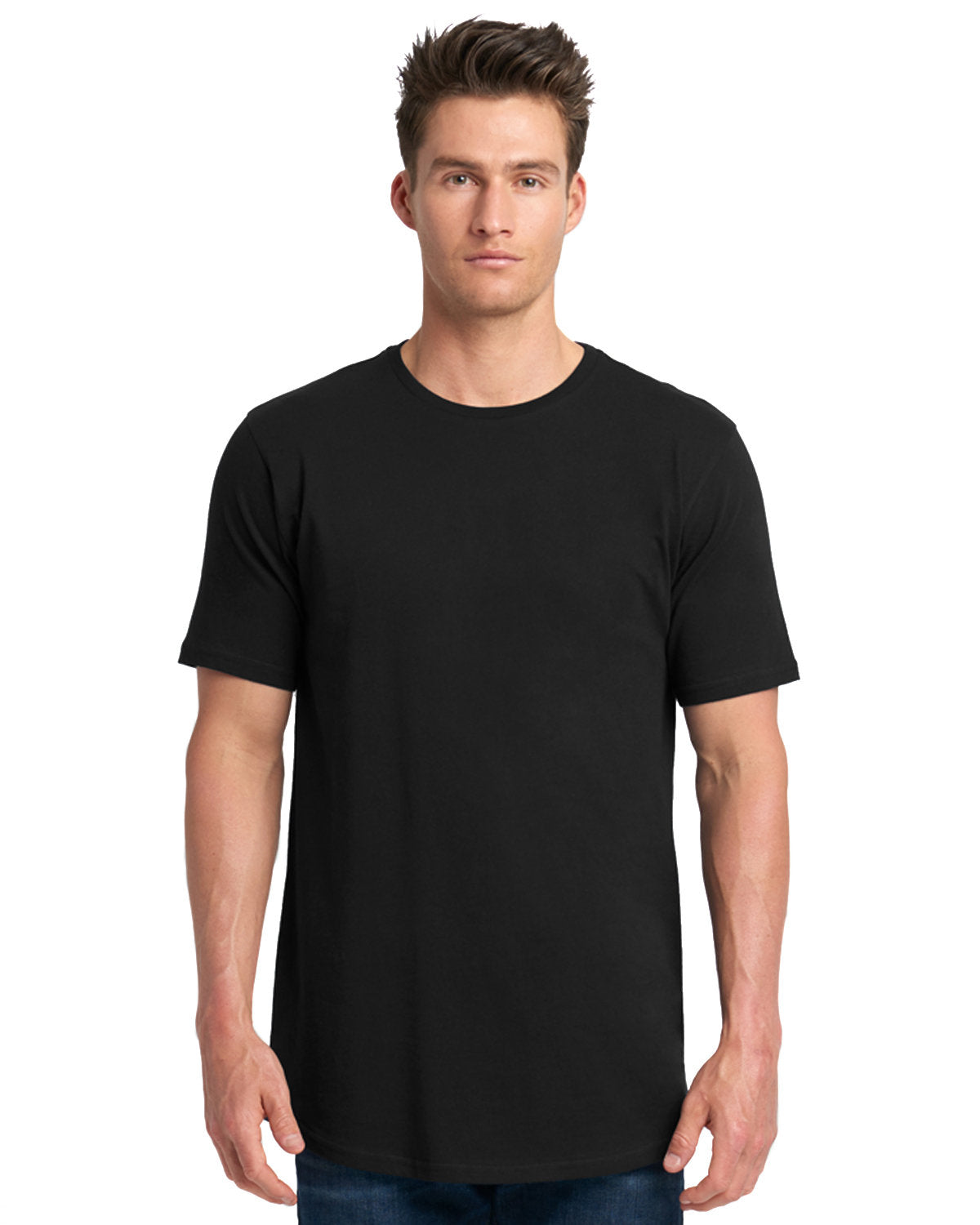 Next Level 3602 Men's Cotton Long Body Crew - Shop Now