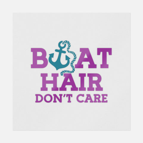 Boat Hair Don't Care Transfer