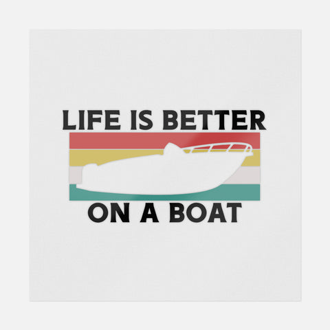 Life Is Better On A Boat Transfer