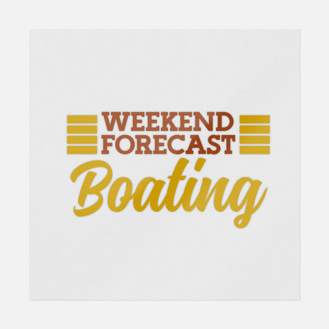 Weekend Forecast Boating Transfer