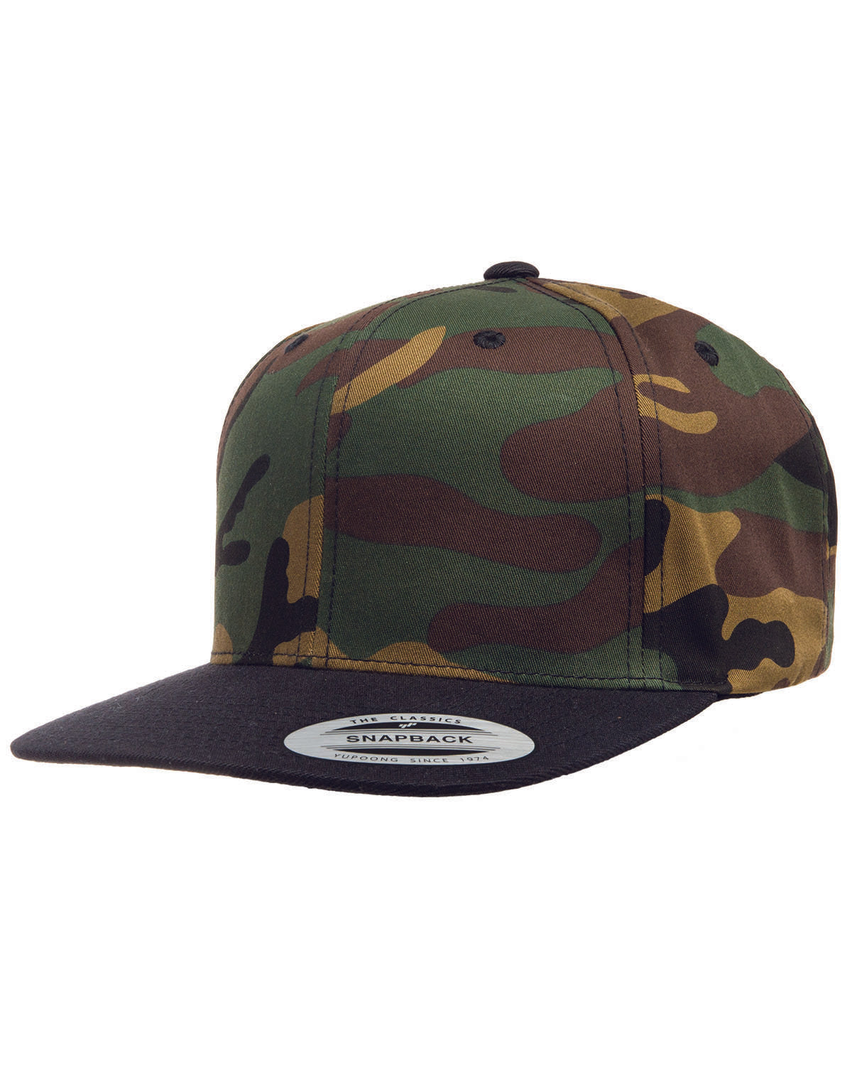 Yupoong 6089 Classic Snapback | Structured Flat Visor Cap