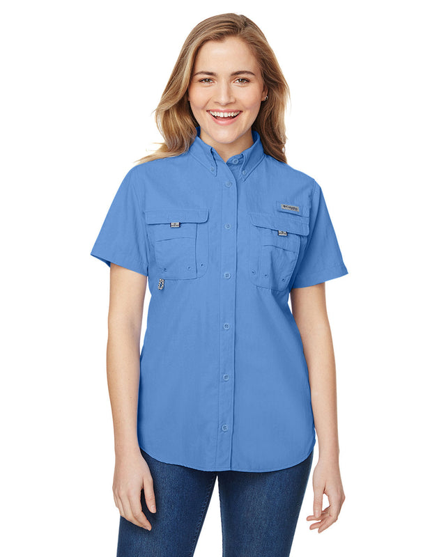 Columbia 7313 Ladies' Bahama Short-Sleeve Shirt