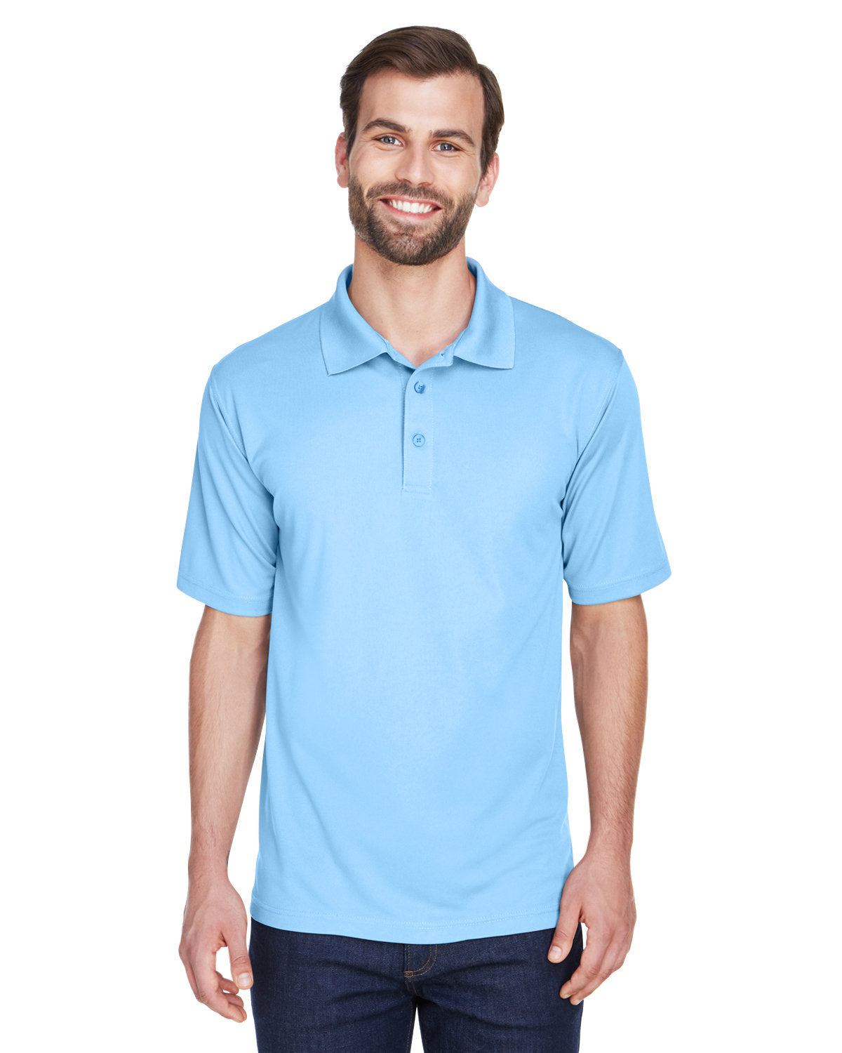UltraClub 8210 Men's Cool & Dry Polo - Breathable MeshPique
