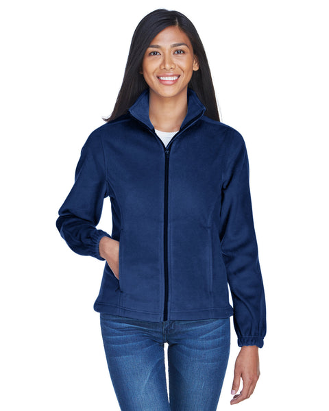 UltraClub 8481 Chaqueta de vellón Iceberg con cremallera completa para mujer