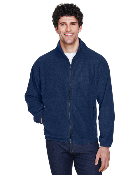 UltraClub 8485 Chaqueta polar Iceberg con cierre completo para hombre