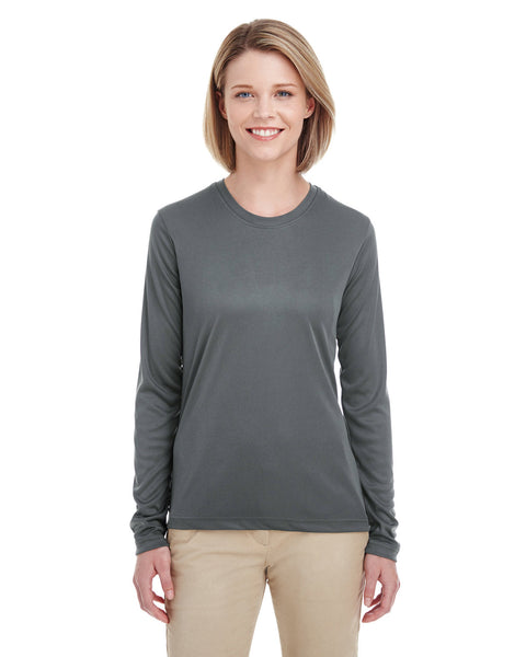 UltraClub 8622W Ladies' Cool & Dry Performance Long-Sleeve Top