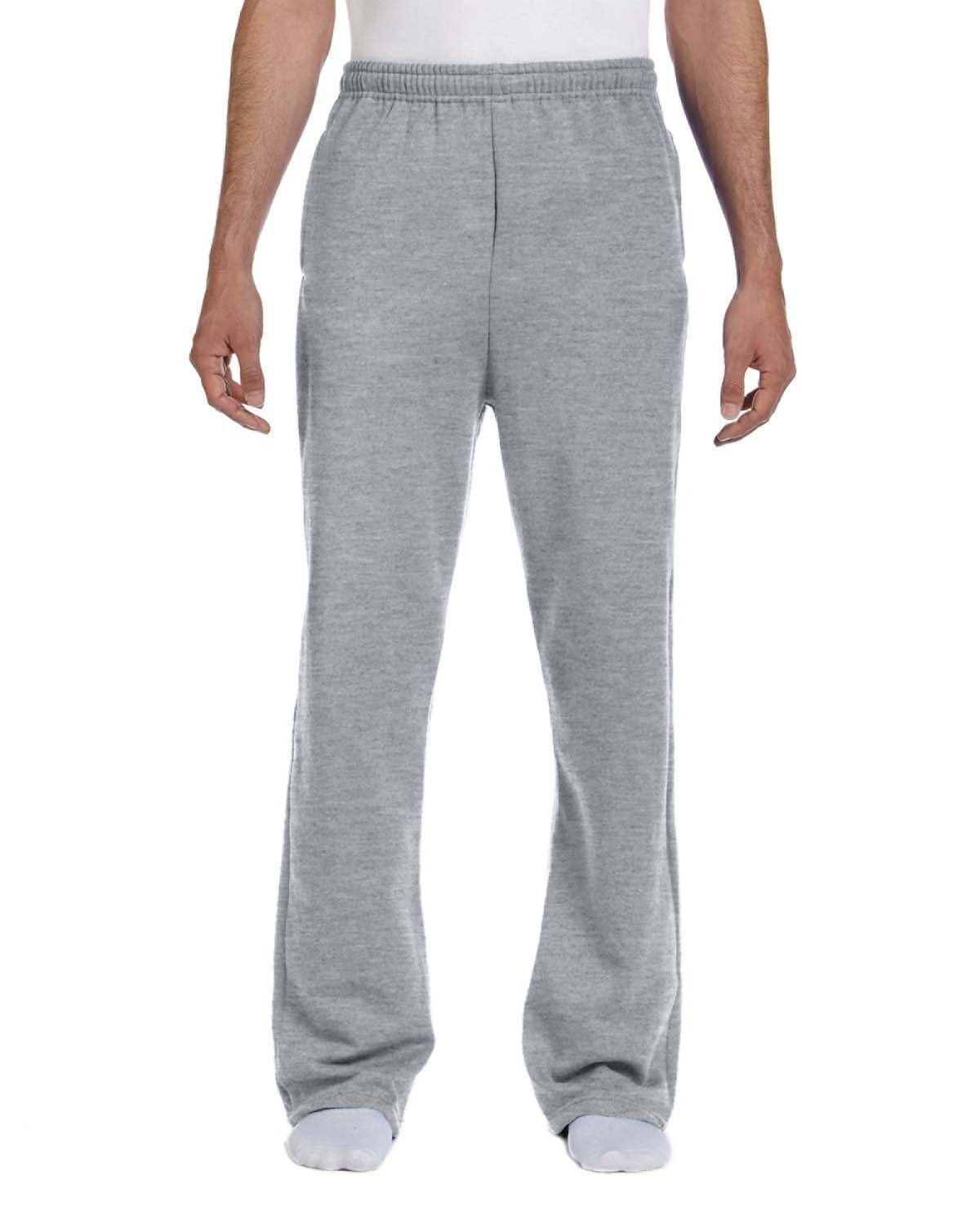 Jerzees 974MP Open-Bottom Fleece Sweatpants - Adult NuBlend