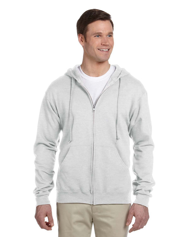 Jerzees 993 Adult NuBlend Fleece Full-Zip Hooded Sweatshirt