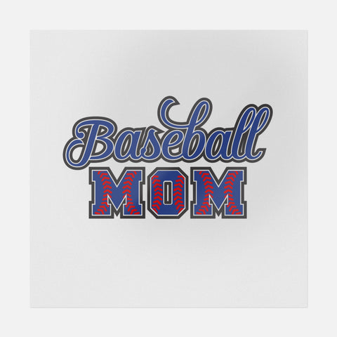 Baseball Mom Dark Blue Transfer