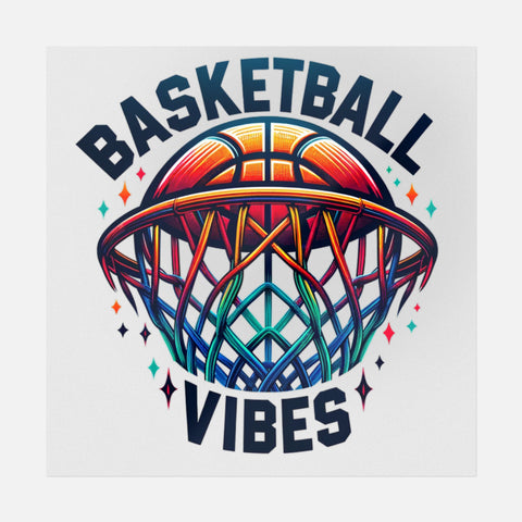 Basketball Vibes Art Transfer