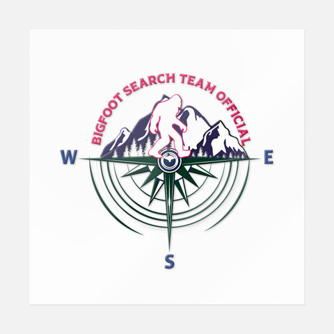 Bigfoot Search Team Official Sticker