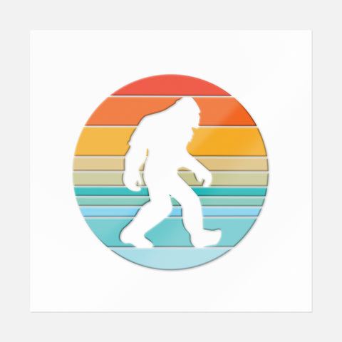 Bigfoot Tracks Sticker