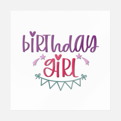 Birthday Girl Sticker