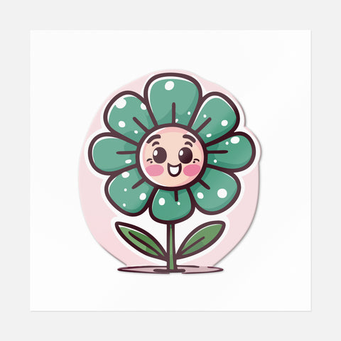 Blossom Burst Flower Sticker