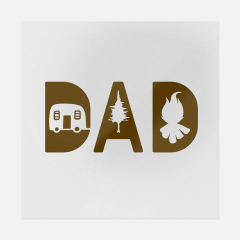 Camping Dad Transfer