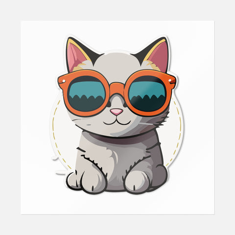 Cat With Glasses