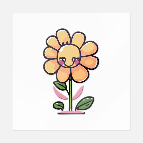 Cheeky Petals Flower Sticker