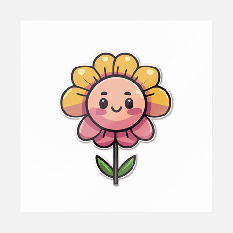 Cheery Blossoms Flower Sticker