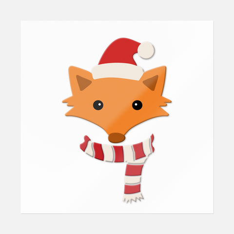 Cute Fox Sticker