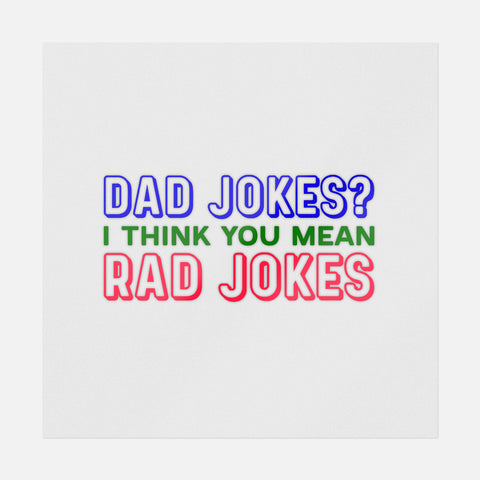Dad Jokes Rad Jokes Transfer