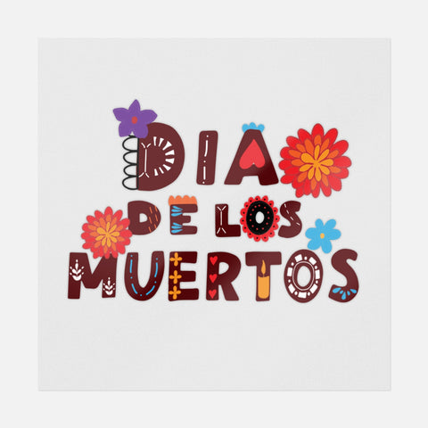 Dia De Los Much Decor Transfer