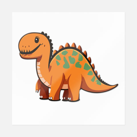 Dino Folk Sticker