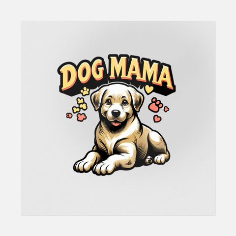 Dog Mama Cartoon Transfer