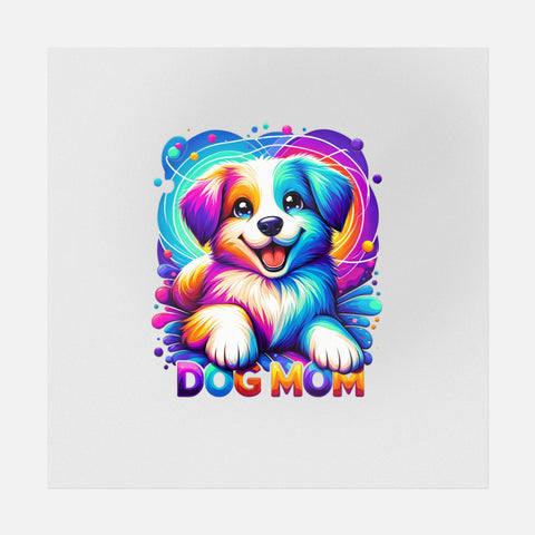 Dog Mom Charming Art Transfer