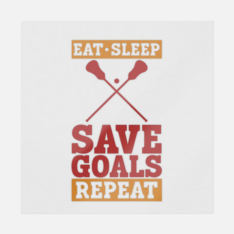 Eat Sleep Save Goals Repeat Transfer