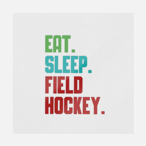 Eat Sleep Field Hockey Transfer