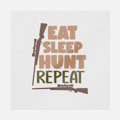 Eat Sleep Hunt Repeat Transfer