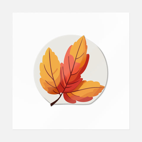 Fall Leaf Thanksgiving Sticker