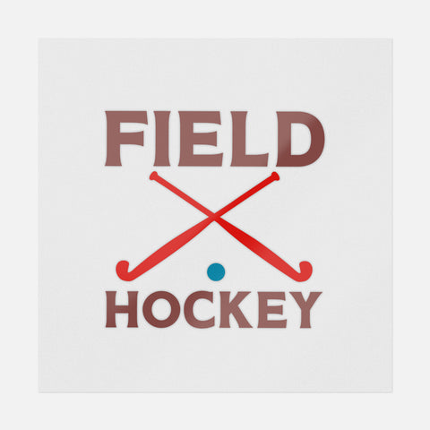 Field Hockey Brown Transfer