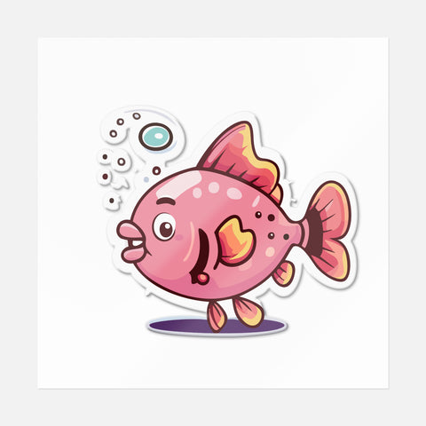 Finned Friend Sticker