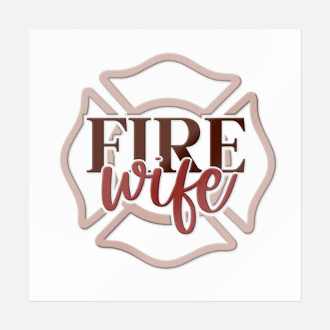 Fire Wife Sticker