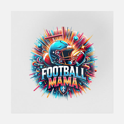 Transferencia de arte callejero de Football Mama